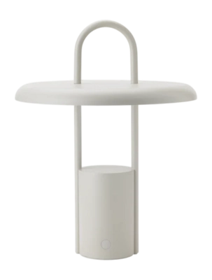 Tragbare Tischlampe Stelton Pier Portable Led Lamp H 33.5 cm Sand