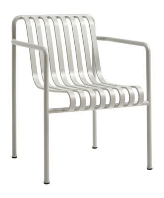 Tuinstoel HAY Palissade Dining Armchair Sky Grey Powder Coated Steel