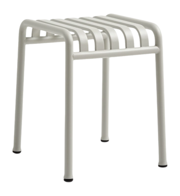 Kruk HAY Palissade Stool Sky Grey Powder Coated Steel
