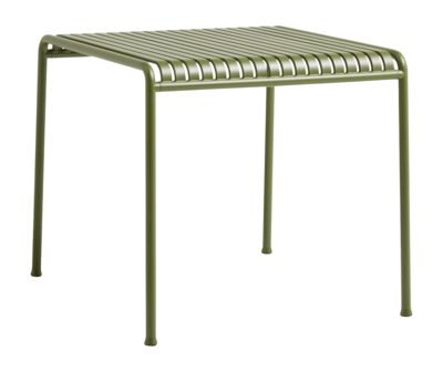 Tuintafel HAY Palissade Table Olive Powder Coated Steel (82,5 x 90 x 75 cm)