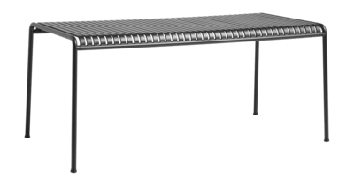 Tuintafel HAY Palissade Table Anthracite Powder Coated Steel (170 x 90 x 75 cm)