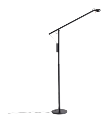 Lampe à Pied HAY Fifty Fifty Soft Black