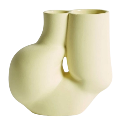 Vase HAY W&S Chubby Soft Yellow