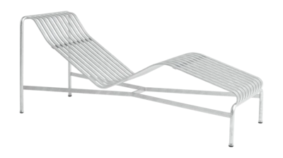 Ligbed HAY Palissade Chaise Longue Hot Galvanised Steel