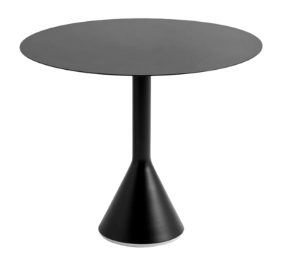 Tuintafel HAY Palissade Cone Table Anthracite Powder Coated Steel (Ø90 x 74  cm)