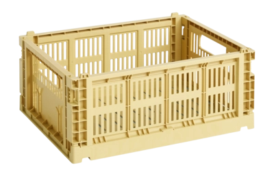 Aufbewahrungsbox HAY Colour Crate Golden Yellow Medium