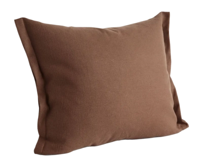 Sierkussen HAY Plica Planar Chocolate (55 x 60 cm)