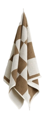 Handtuch HAY Check Cappuccino (50 x 100 cm)