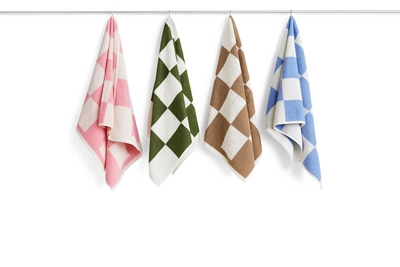 Check Hand Towel Family 03