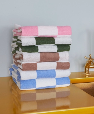 Check Hand Towel family 04