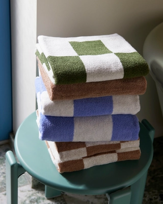 Check Hand Towel family_Mono Hand Towel cappuccino