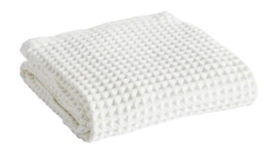 Serviette de Douche HAY Waffle White 70 x 140 cm