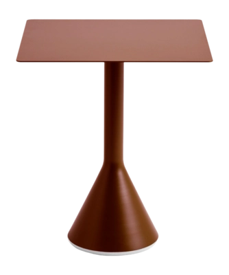 Tuintafel HAY Palissade Cone Table Iron Red Powder Coated Steel (65 x 65 x 74  cm)