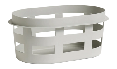Opbergmand HAY Basket Light Grey Small