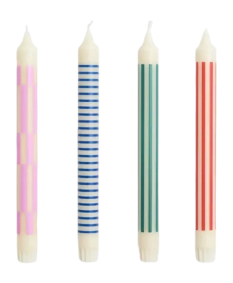 Bougie HAY Pattern Crisp Mix (Lot de 4)