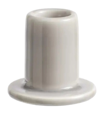 Porte-Bougie HAY Tube Light Grey Small