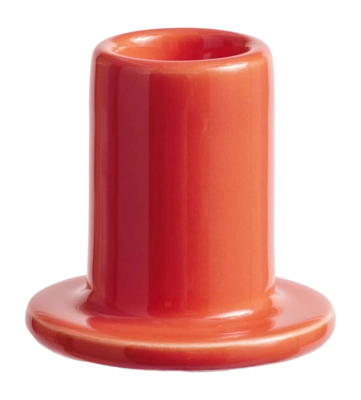 Porte-Bougie HAY Tube Warm Red Small