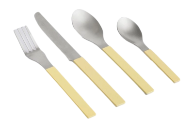 Couvert HAY MVS Cutlery Yellow (Ensemble de 4)