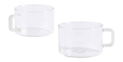 Tasse HAY Brew Jade White 200 ml (Set von 2)