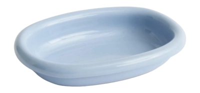 Schaal HAY Barro Oval Light Blue Small 27,5 x 20 cm