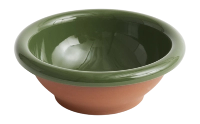 Salad Bowl HAY Barro Green Small Ø21 x H7,5