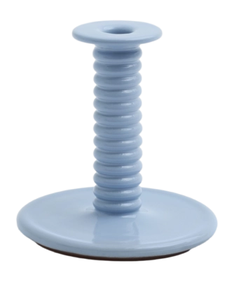 Bougeoir HAY Barro Light Blue Ø15,5 x H17