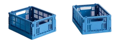 Opbergbox HAY Colour Crate Electric Blue Small