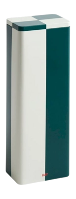 Boîte en Métal HAY Slim Green / Off-White