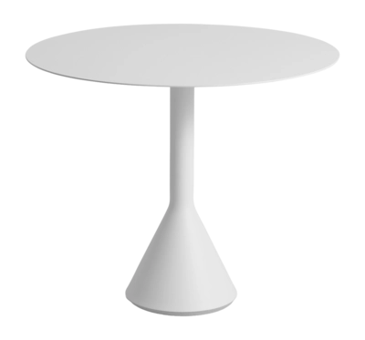 Tuintafel HAY Palissade Cone Table Sky Grey Powder Coated Steel (Ø90 x 74  cm)