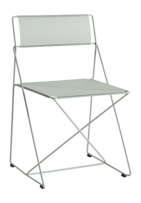 Stoel HAY X-Line Chair Pale Linden Powder Coated Steel Base Pale Linden