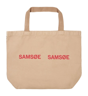Einkaufstasche Samsøe Samsøe Frinka Shopper Damen Chinchilla