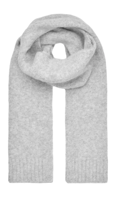 Schal Samsoe Samsoe Sajeanne Damen Light Grey Melange