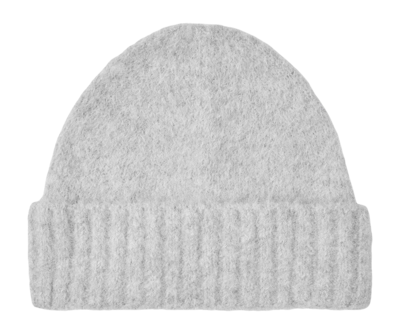 Beanie Samsoe Samsoe Sajeanne Damen Light Grey Melange