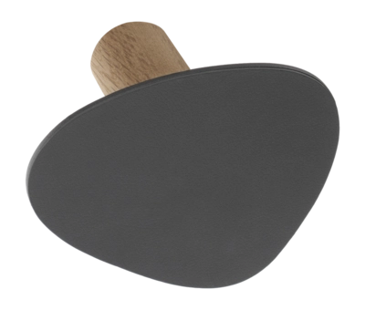 Haakje Lind DNA Wall Dot L Nupo Anthracite/Steel Anthracite