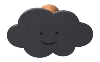 Haakje Lind DNA Cloud Dot Nupo Light Blue/Steel Anthracite