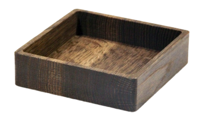 Box Lind DNA Wood Box Square S Oak Smoked