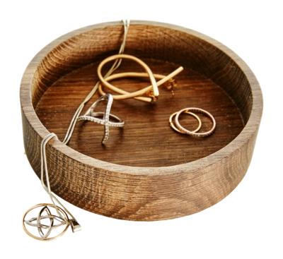 Box Lind DNA Wood Box Circle S Oak Nature