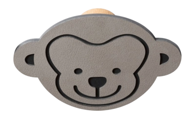 Handtuchhaken Lind DNA Monkey Dot Nupo Light Grey