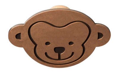 Haakje Lind DNA Monkey Dot Nupo Nature/Steel Bronze