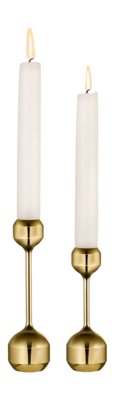 Kaarshouder Lind DNA Silhouette Set 120 + 145 Gold Plated