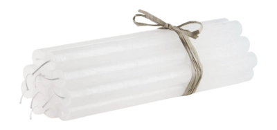 Kaars Cozy Candles White D2,2 x H30