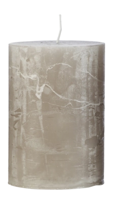Kaars Cozy Candles Stone D7 x H15
