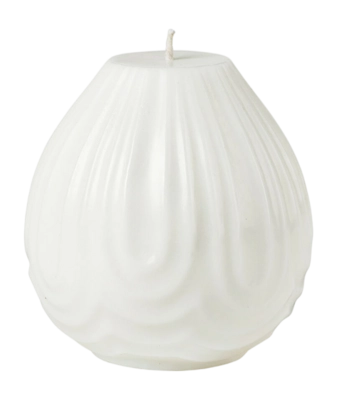 Kaars Cozy Candles White H12,5 D12