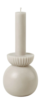Kaars Cozy Candles Light Stone D8 H20