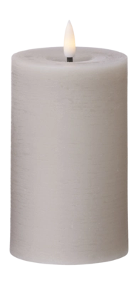 Kaars LED Cozy Candles Stone D7,5 H12,5