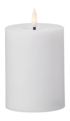 Kaars LED Cozy Candles White D7,5 H10
