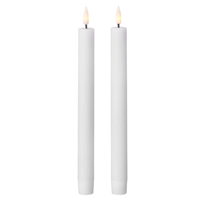 Kaars LED Cozy Candles White D2,2 H22