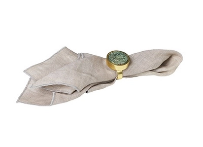 Servetring Cozy Napkins Table Royal Blue/Brass