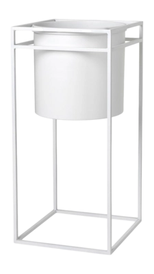 Plantenbak Cozy Decoration White L