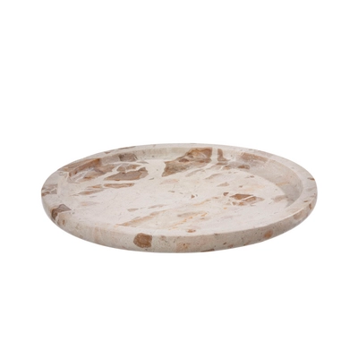 Dienblad Cozy Decoration Marble Round S